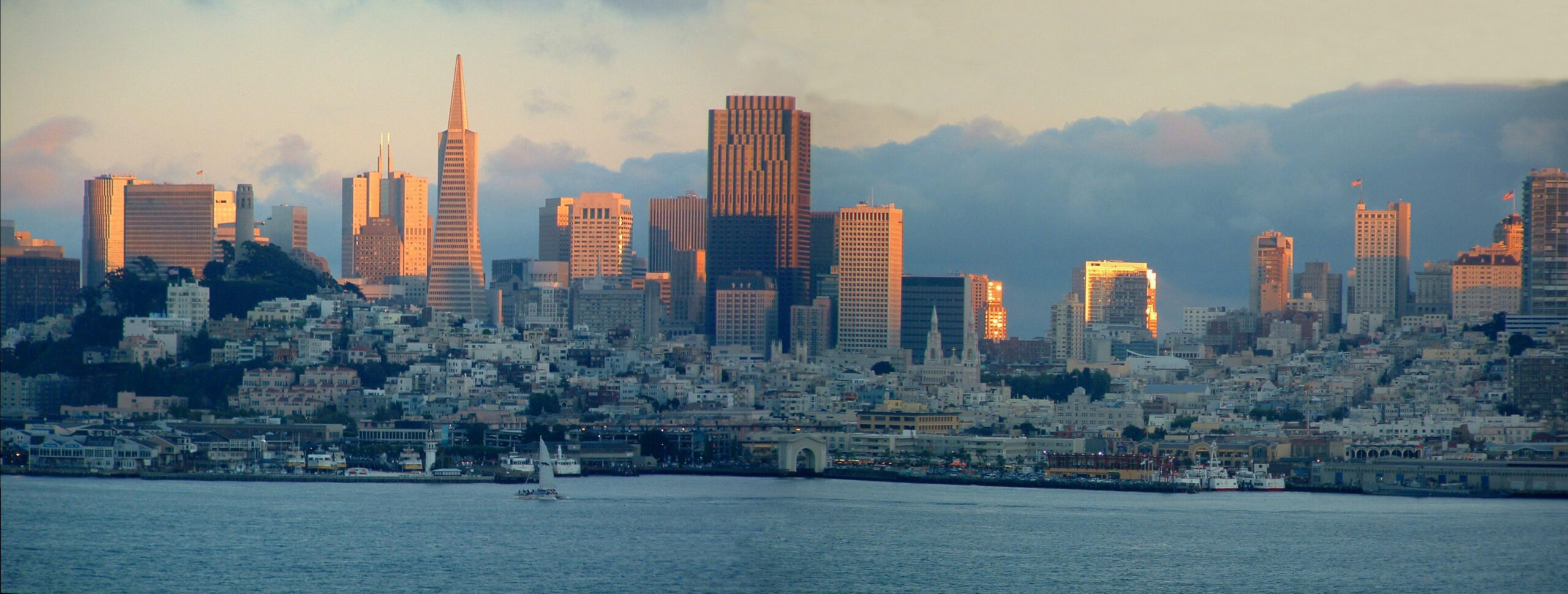 San Francisco Bay View at Sunset